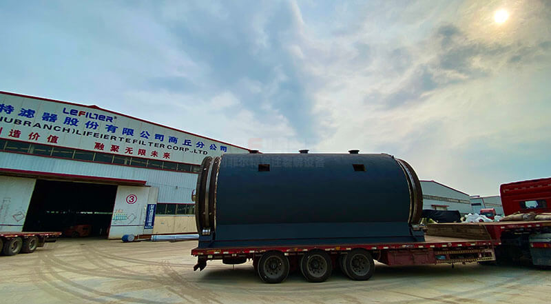 河北石家莊10萬噸輪胎煉油項目訂購設(shè)備發(fā)車04 河北石家莊10萬噸輪胎煉油項目訂購設(shè)備發(fā)車04